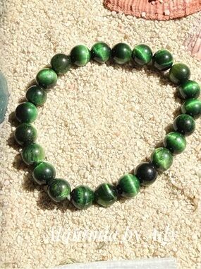 Alquimia Stretch Gemstone Bracelet TIGERS EYE